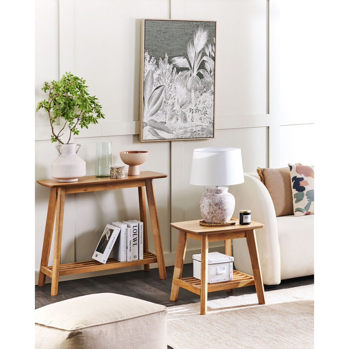 Konsola jasne drewno TULARE