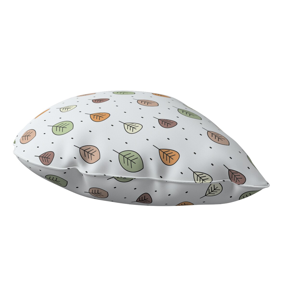 Poduszka Sweet Drop, ecru-brązowy, 55x15x35cm, Magic Collection