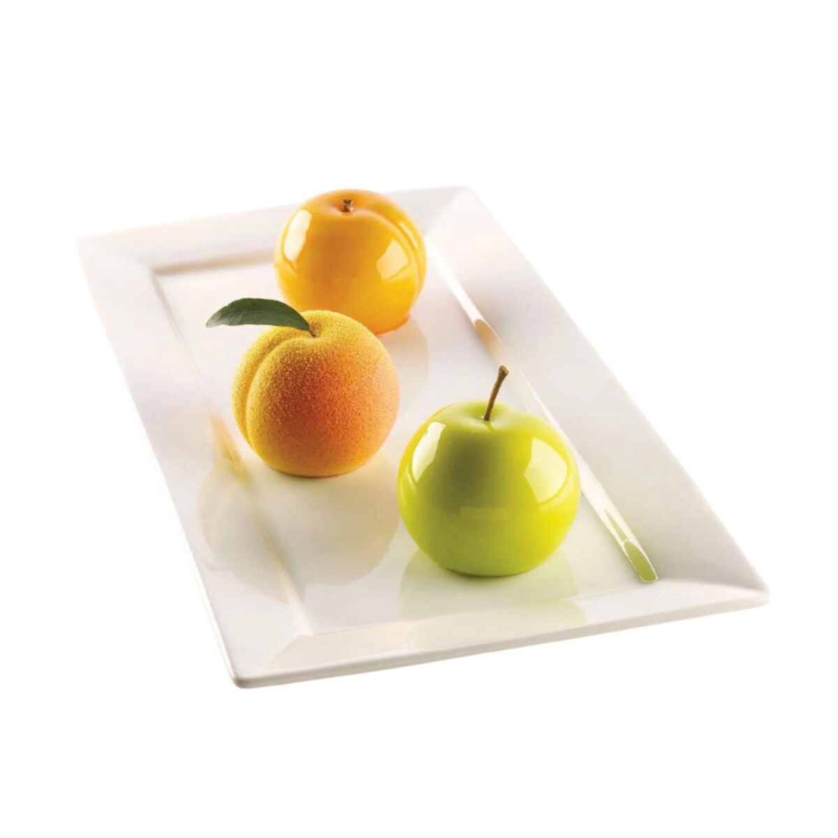 Forma silikonowa 3D Silikomart OWOCE 6 gniazd monoporcje