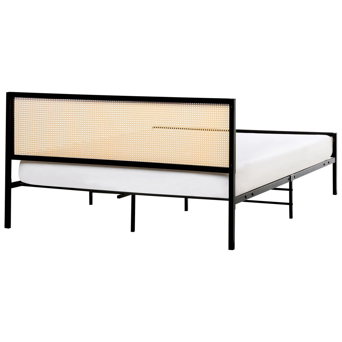 Łóżko  AVANTON 160 x 200 cm Czarny