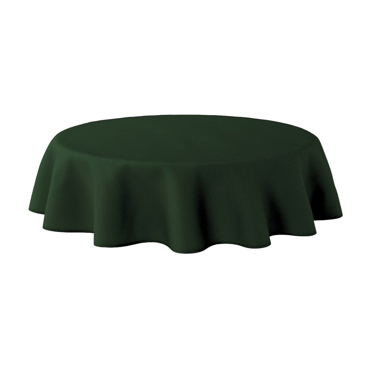 Obrus okrągły 130 x 130 cm zielony