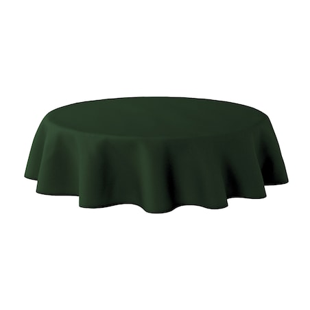 Obrus okrągły 130 x 130 cm zielony