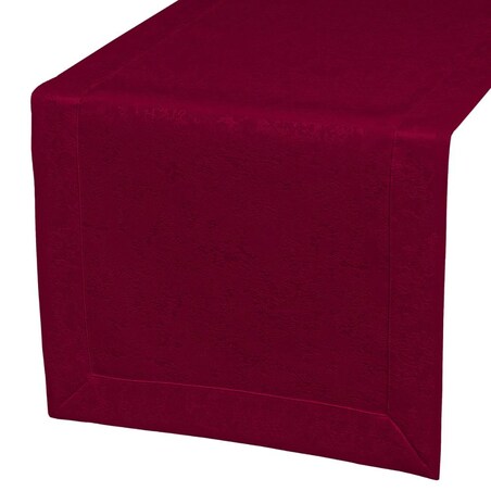 Bieżnik Marmurek bordowy (345) O5 - 40x220 cm - bordowy