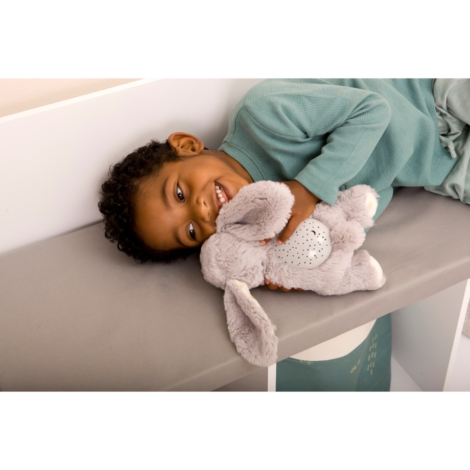 Pluszowy projektor dla dzieci - Królik Benny - przyjaciel do snu - Cloud b® Dream Buddies™