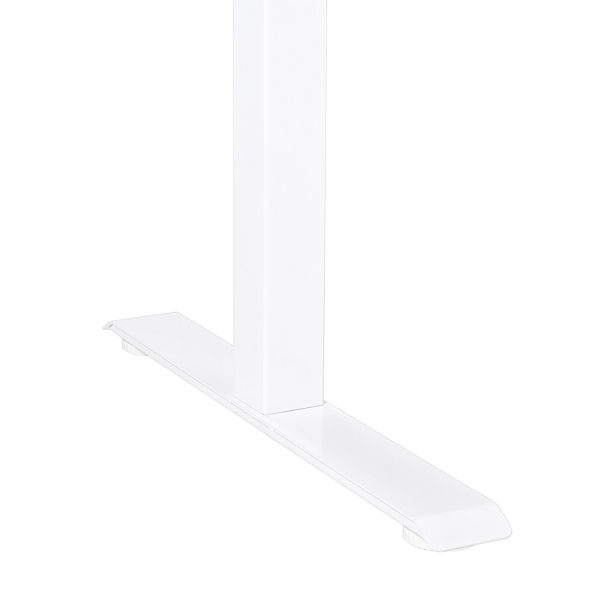 Biurko regulowane elektrycznie DESTINES Jasny brąz/ biały 160 cm 72 cm