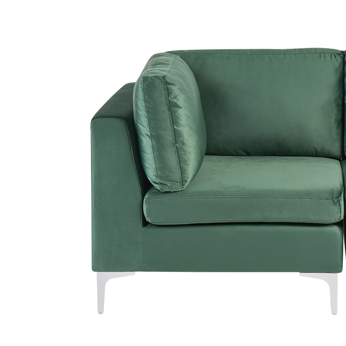 Sofa modułowa dla 2 osób EVJA Zielony Welur