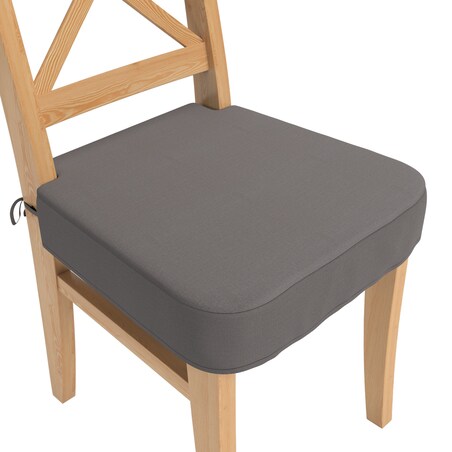 Siedzisko na krzesło Ingolf, brązowy welwet, krzesło Inglof, Ingrid