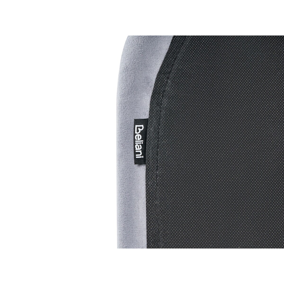 Łóżko Welur FLAYAT 120 x 200 cm Szary