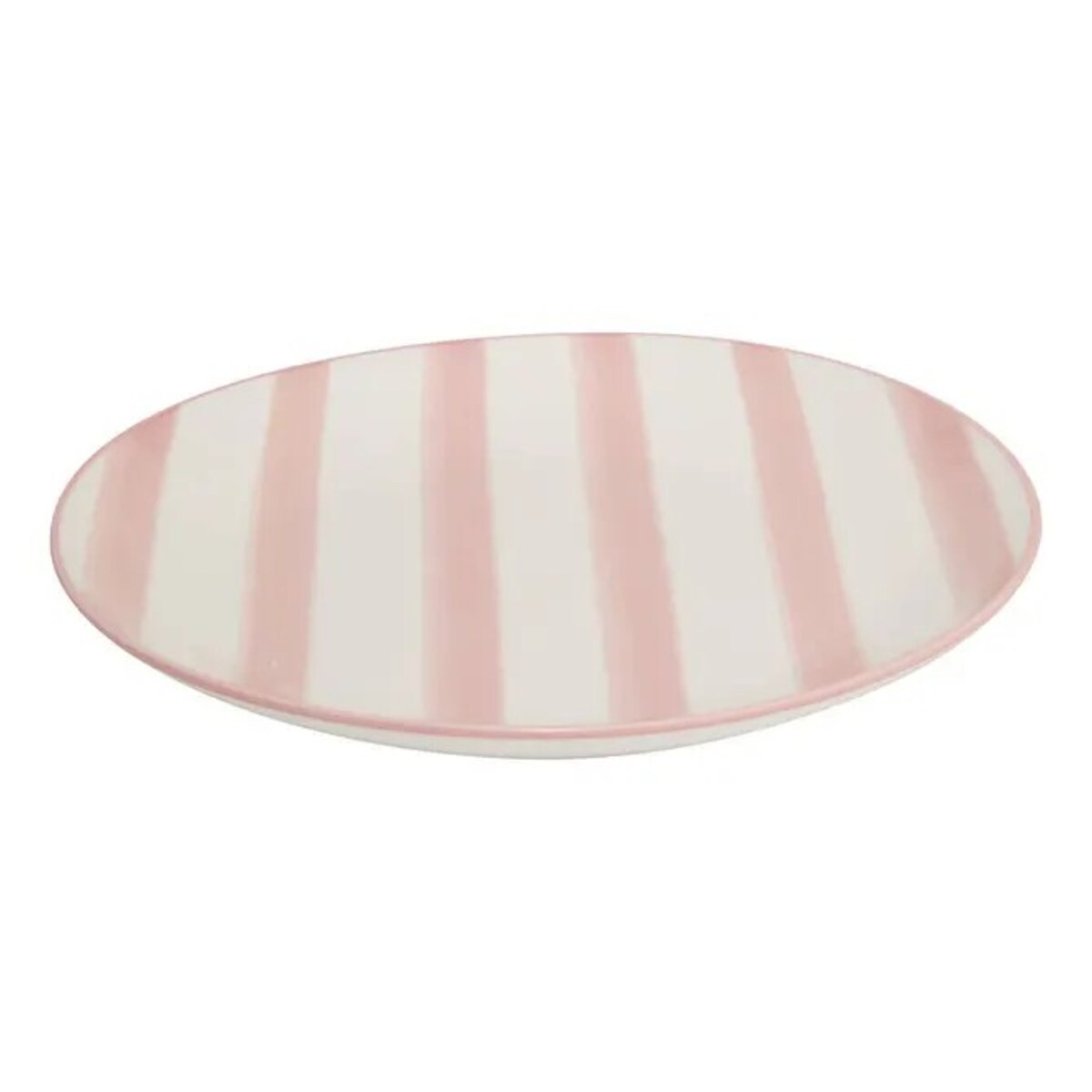 Komplet 6 talerzy deserowych, pudrowych, Charlie, 19 cm