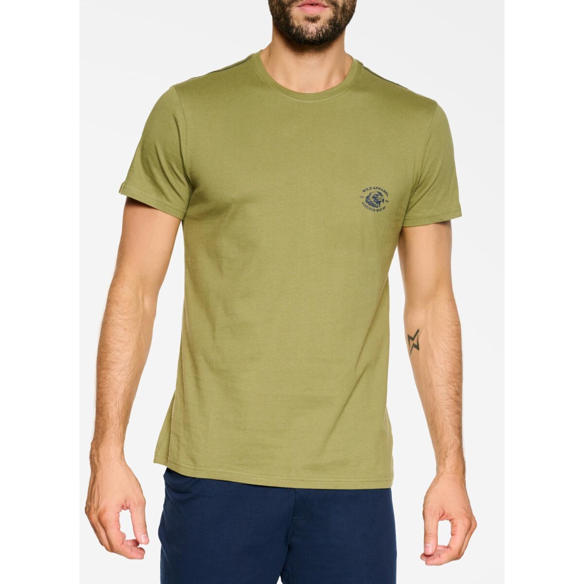 Piżama Patrol 39741-87X Oliwkowo-Granatowa Oliwkowo-Granatowy, XXL