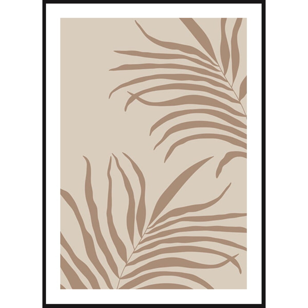 Poster Story, Plakat, Obraz - Brązowe Liście No1, wymiary 42 x 60 cm