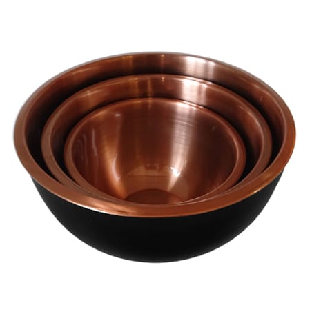 Zestaw 3 misek stalowych miski kuchenne KLAUSBERG