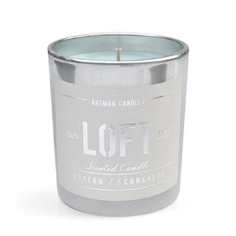 Świeca LOFT SZKLANKA woskowa turkus 7,4x8,3cm zapachowa