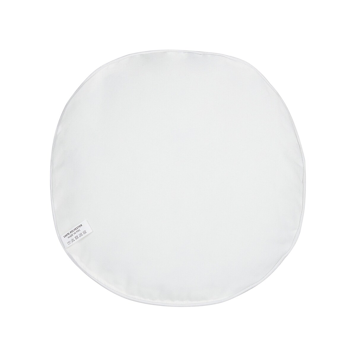 2 poduszki ogrodowe w kwiaty 40 cm niebieskie VALLORIA