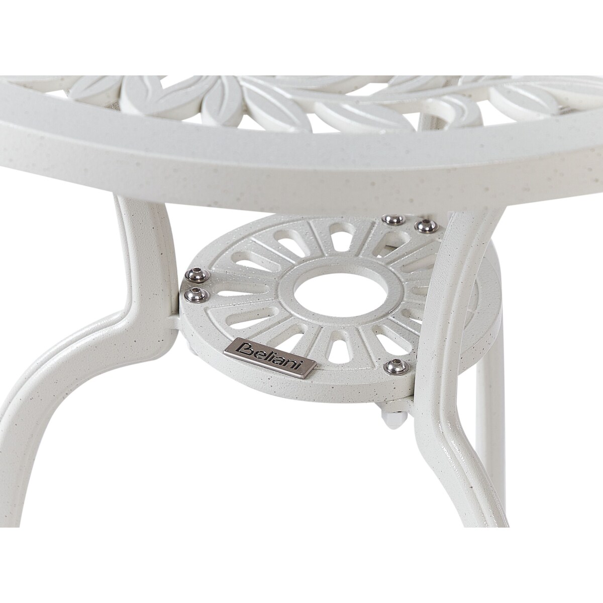 Stół ogrodowy Metal Biały DASCIO