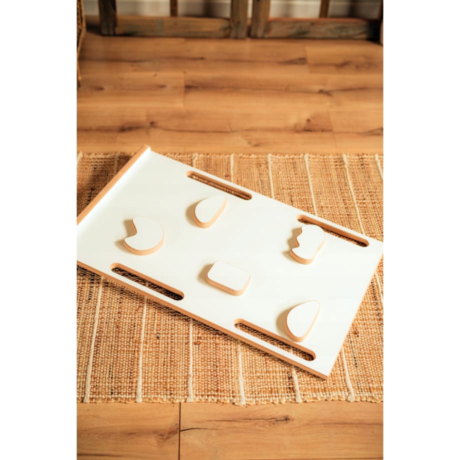 Zestaw Bujak Montessori + Ścianka + Zjeżdżalnia +Poduszka DREWNO CERTYFIKAT