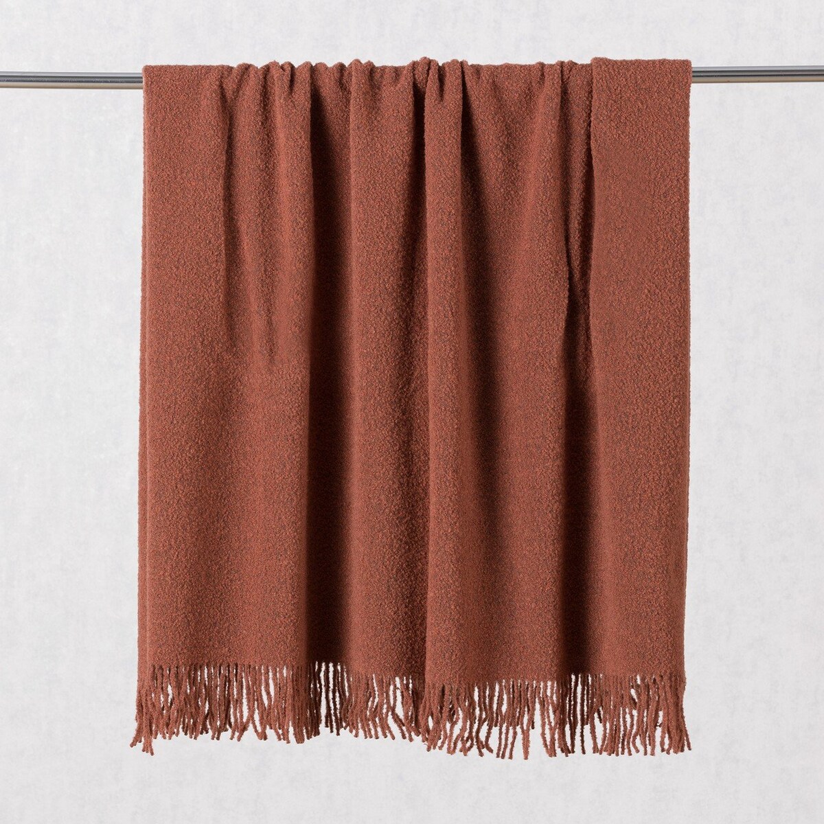 Pled Boucle 140x200cm cinnamon, 140 x 200 cm