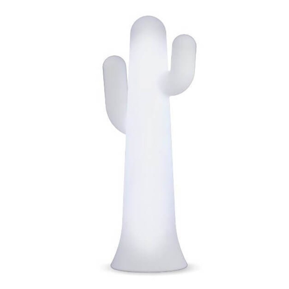 Stojąca lampa ogrodowa Pancho LUMPC140OFNW King Home 18W 6000K IP65 kaktus biała