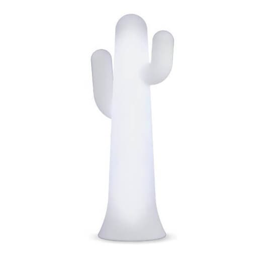 Stojąca lampa ogrodowa Pancho LUMPC140OFNW King Home 18W 6000K IP65 kaktus biała