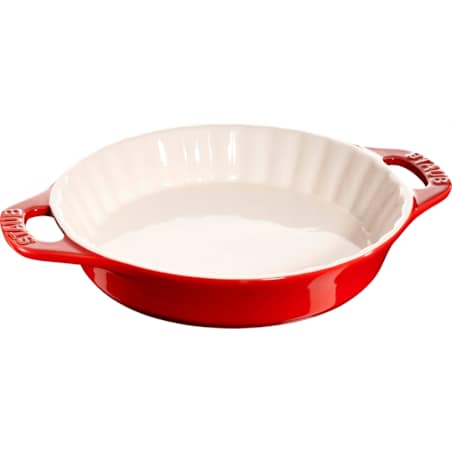 Okrągły półmisek ceramiczny do ciast Staub - 200 ml, Czerwony