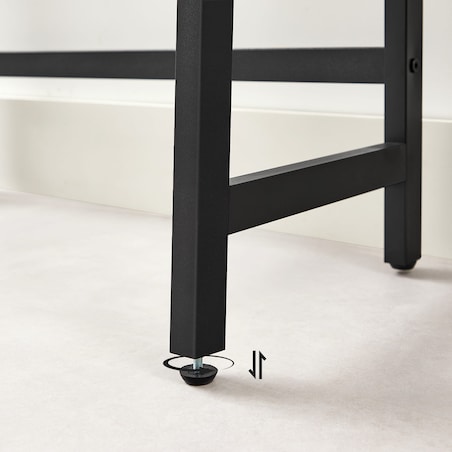 Regał Łazienkowy Nad Toaletę 64X30X156 Cm Rustykalny Brąz, Czarny