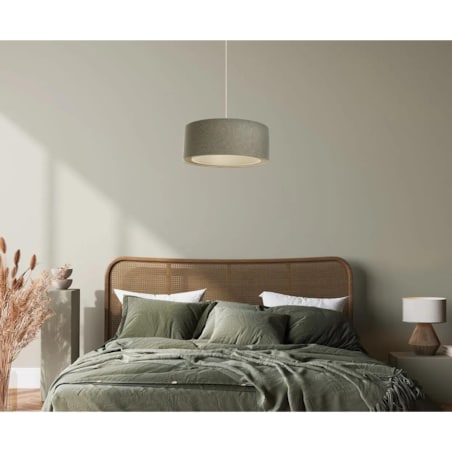 Lampa wisząca ERUTAN DOUBLE 60 zielona