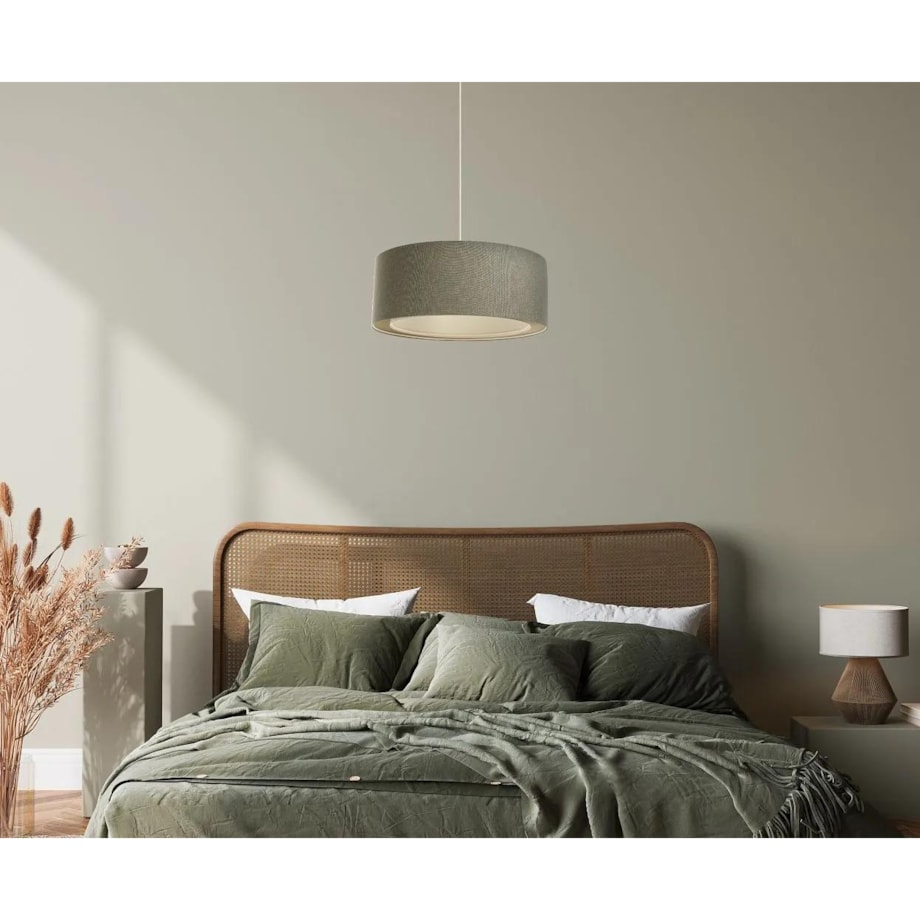 Lampa wisząca ERUTAN DOUBLE 60 zielona