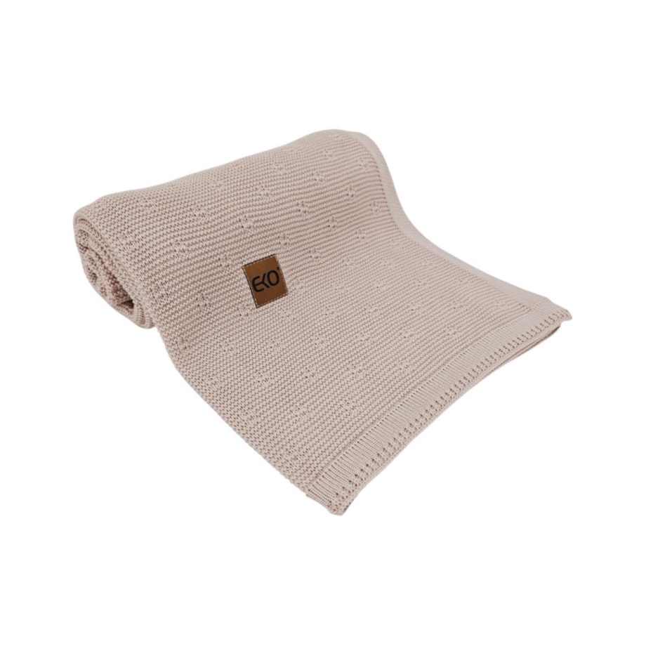 Kocyk bambusowy PUDROWY RÓŻ