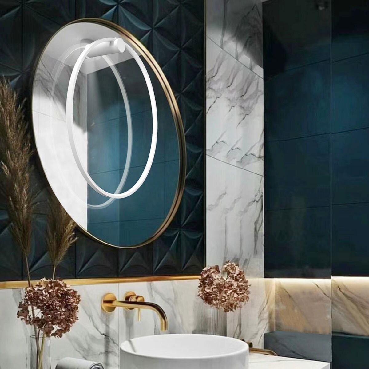 Kinkiet Light Prestige Mirror biały LED CCT 3000K/4000K/6000K (regulowana) 1 szt.