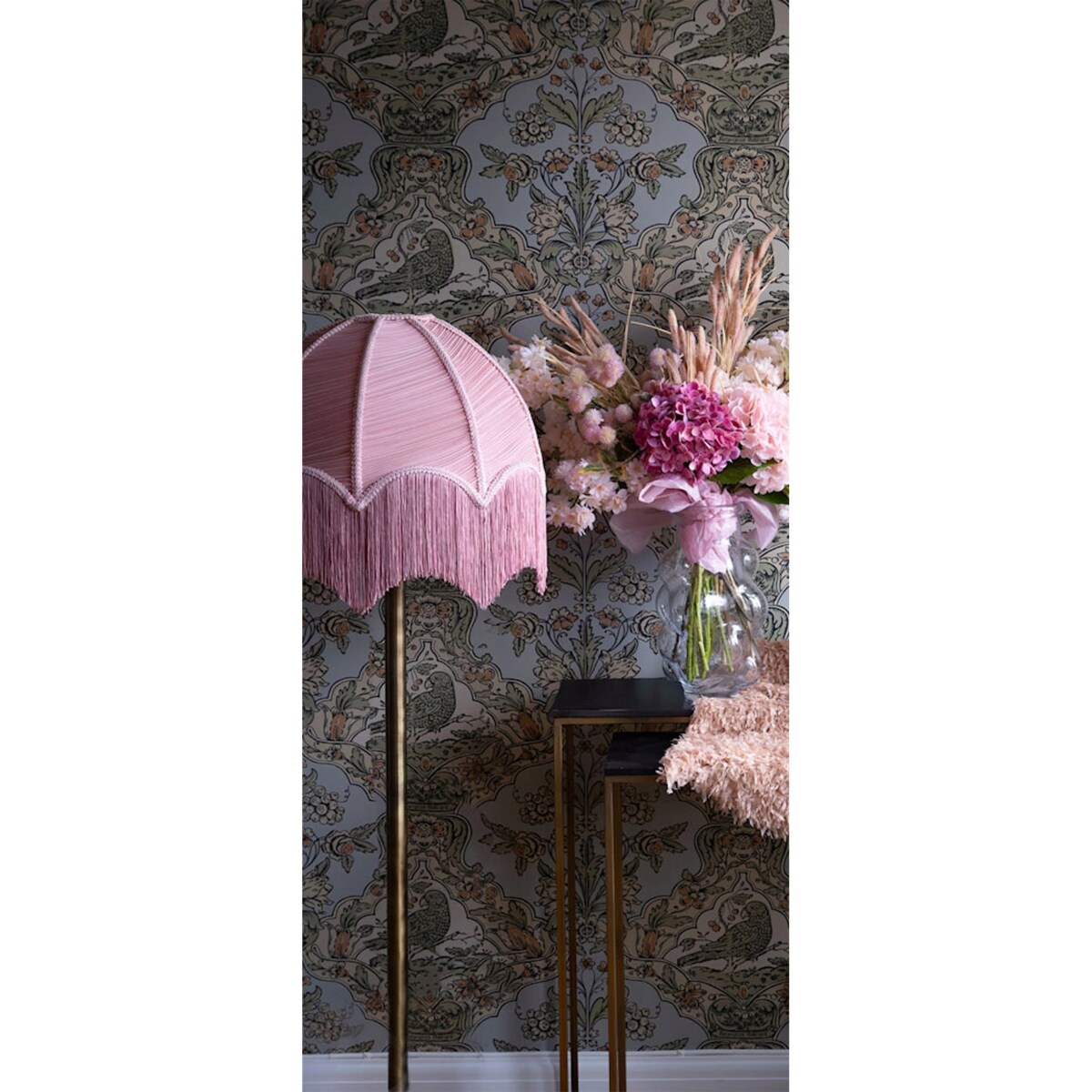 ABAŻUR NA ŻARÓWKĘ KLOSZ DUŻY 30cm E27 E14 DO LAMPY STOJĄCEJ WISZĄCEJ RÓŻOWY