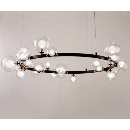 Lampa Sufitowa Wisząca Modern Loft Szklane Kule