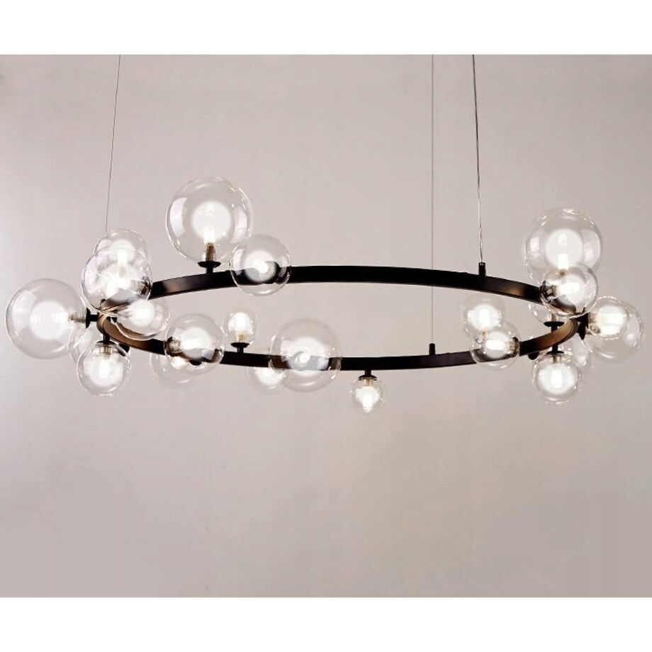 Lampa Sufitowa Wisząca Modern Loft Szklane Kule