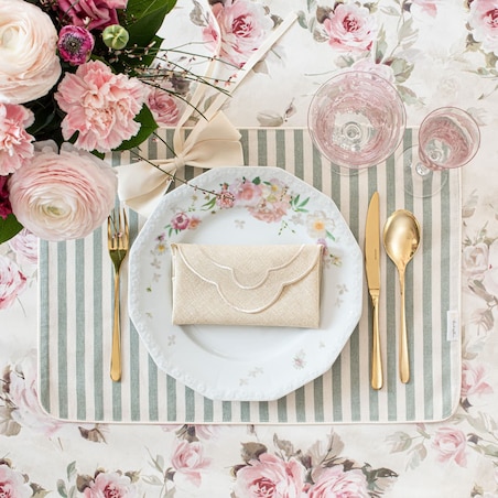 Obrus Roselle okrągły - Średnica ok. ⌀ 140 cm