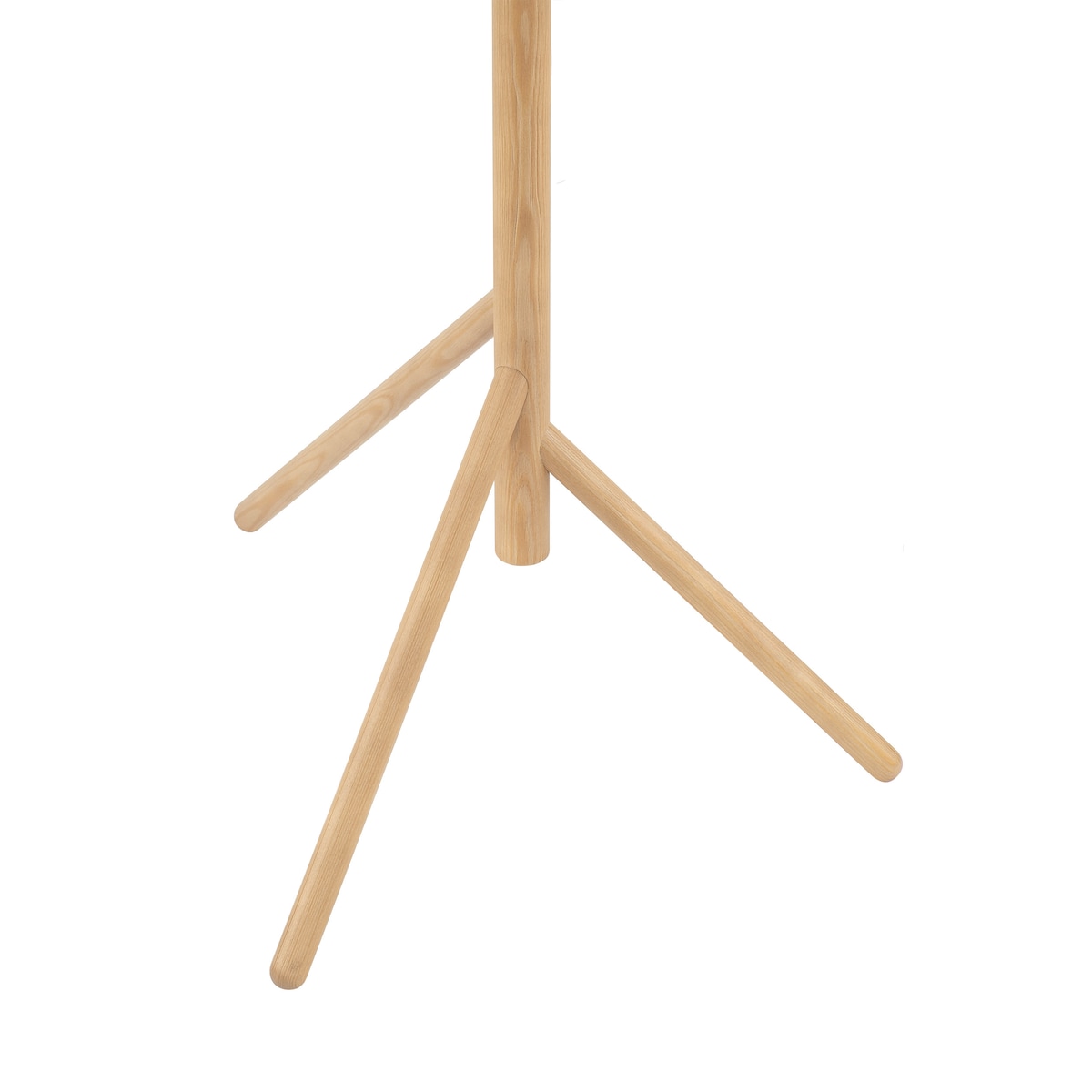 Lampa podłogowa TK Lighting ESTERA WOOD 5809, 3xG9, drewno sosna, biała-czarna, 150 cm