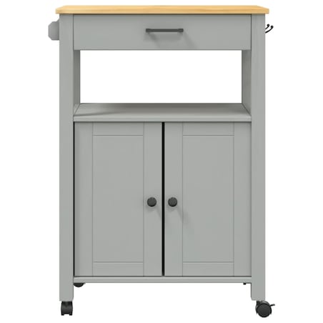 vidaXL Wózek kuchenny MONZA, 60x40x88,5 cm, lite drewno sosnowe