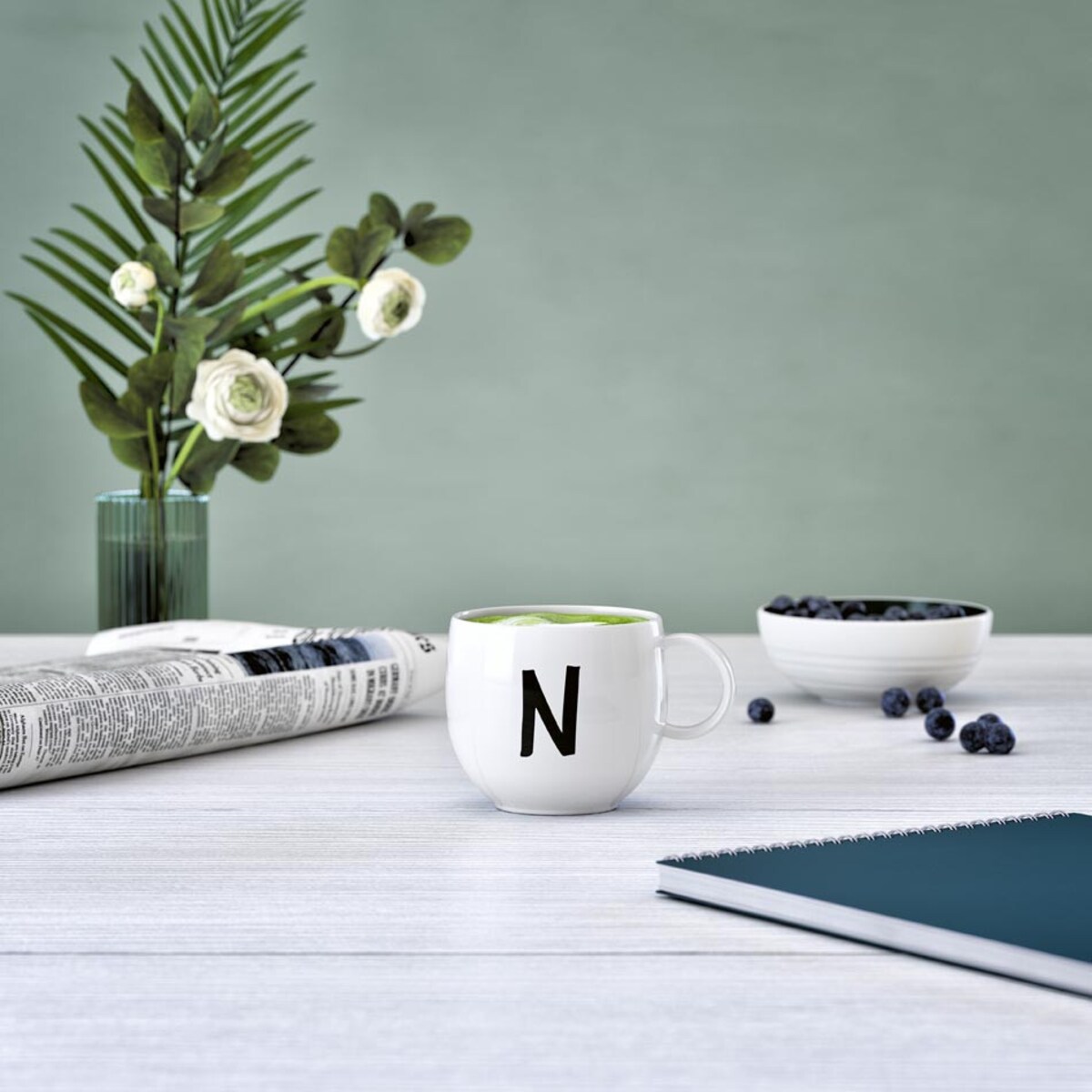 Kubek z literą N Letters, Villeroy & Boch