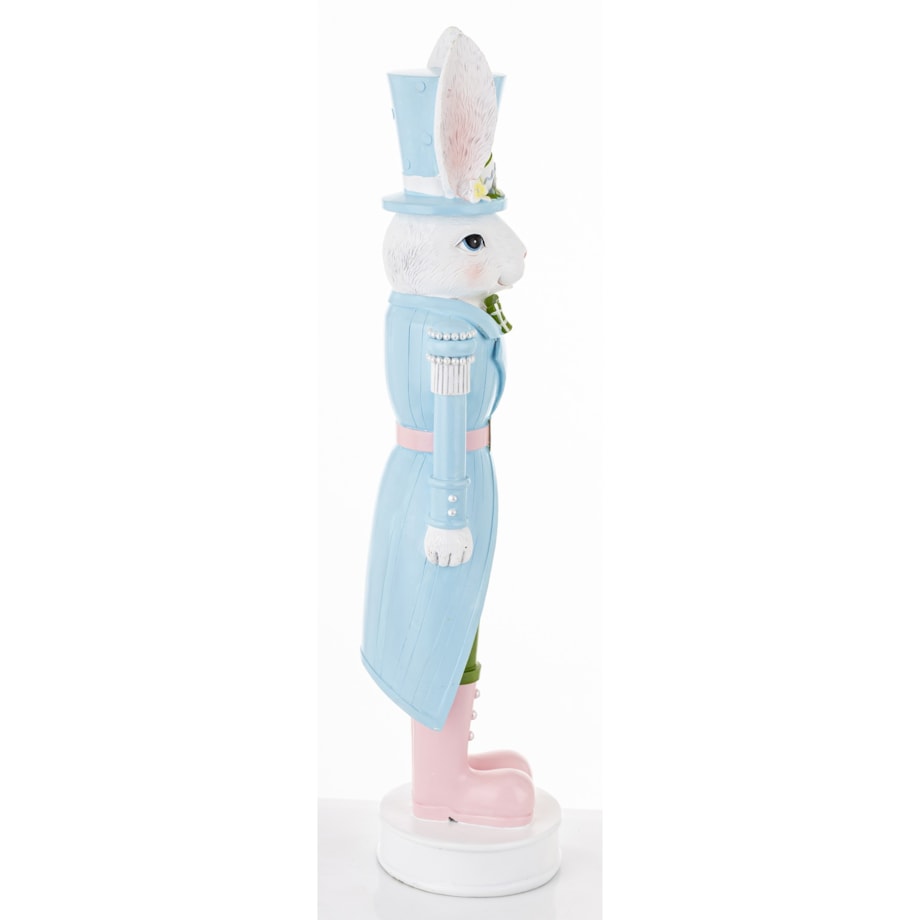 Figurka - Króliczka w błękitnym mundurze 45,5x12x12 cm SOLDATA
