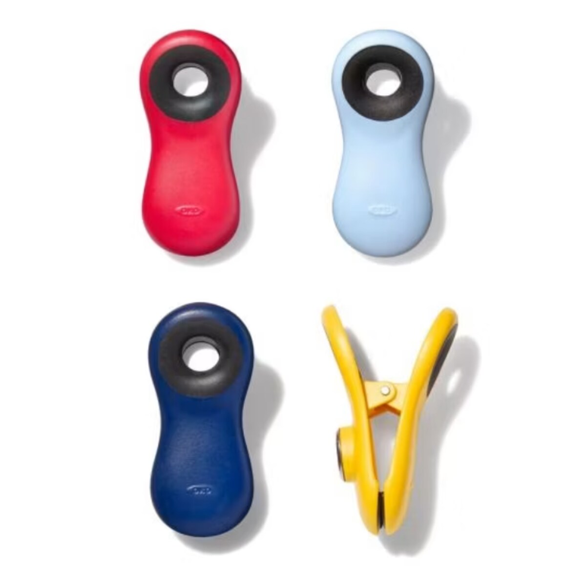 Zestaw 4 klipsów do torebek kuchennych, Oxo