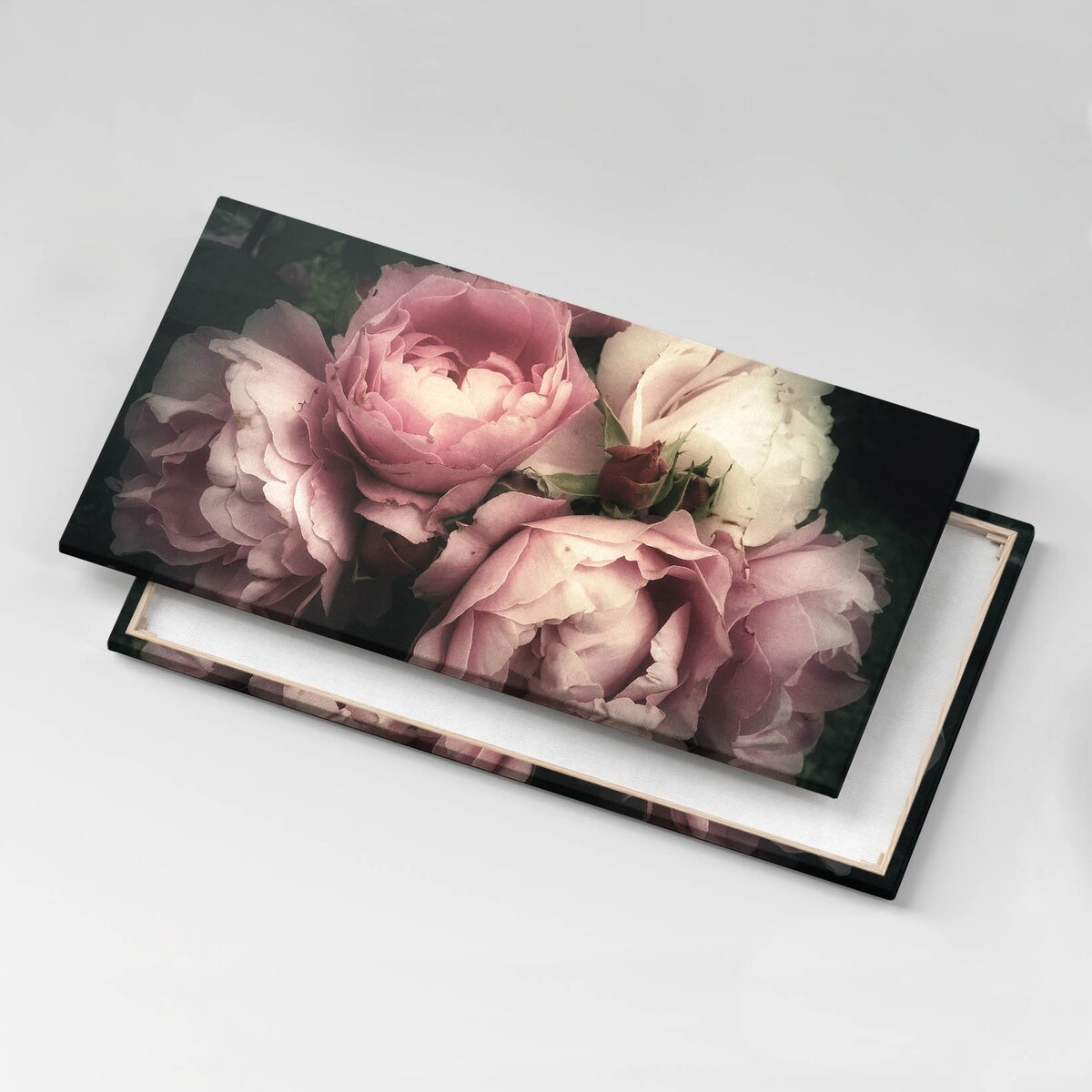 Obraz na płótnie Bukiet róż vintage, 120x60 cm