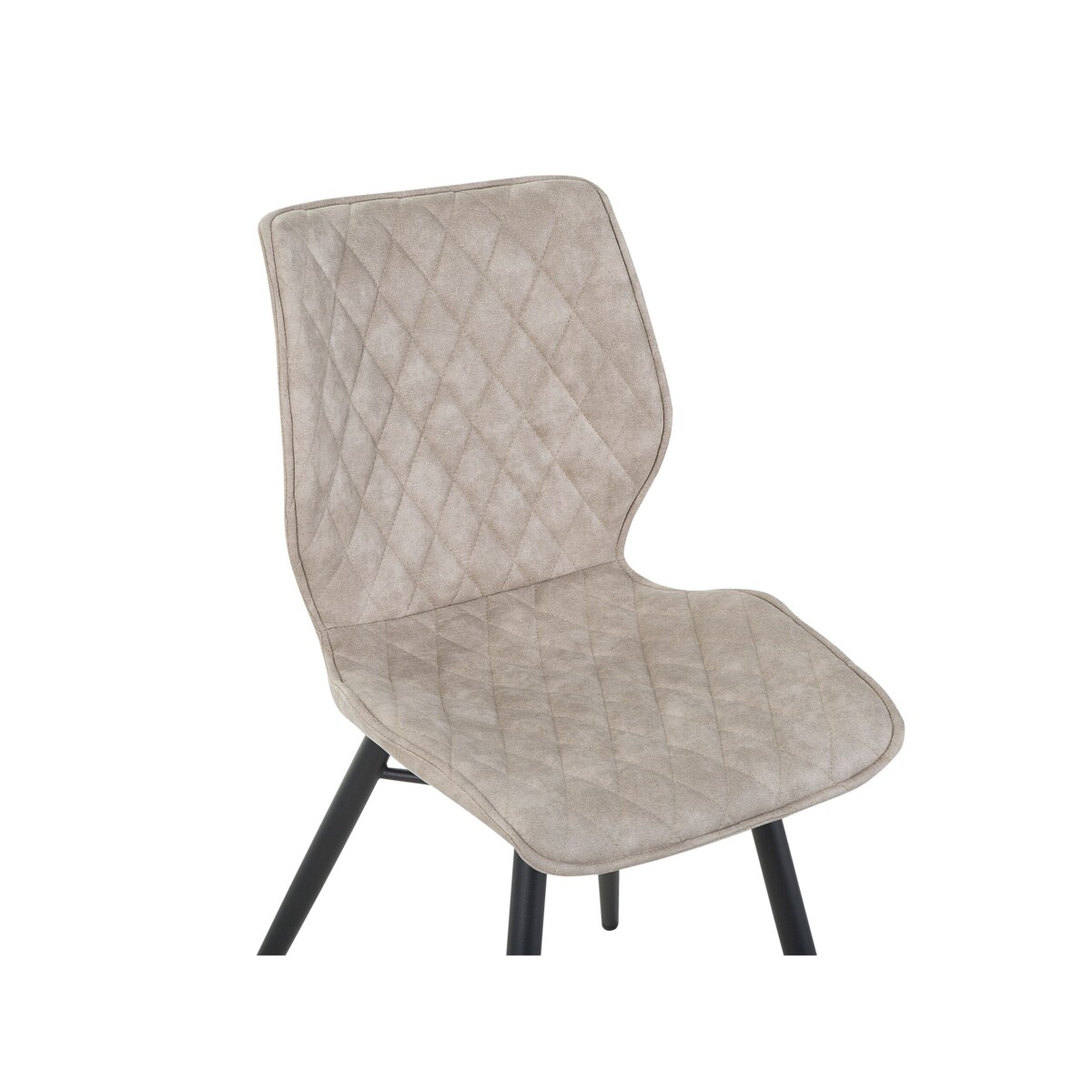 Zestaw 2 krzeseł do jadalni beżowy LISLE