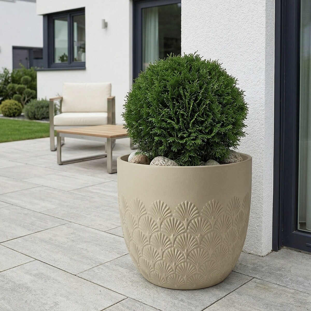 Donica Melody 40,6x40,6x35,6 cm beżowa