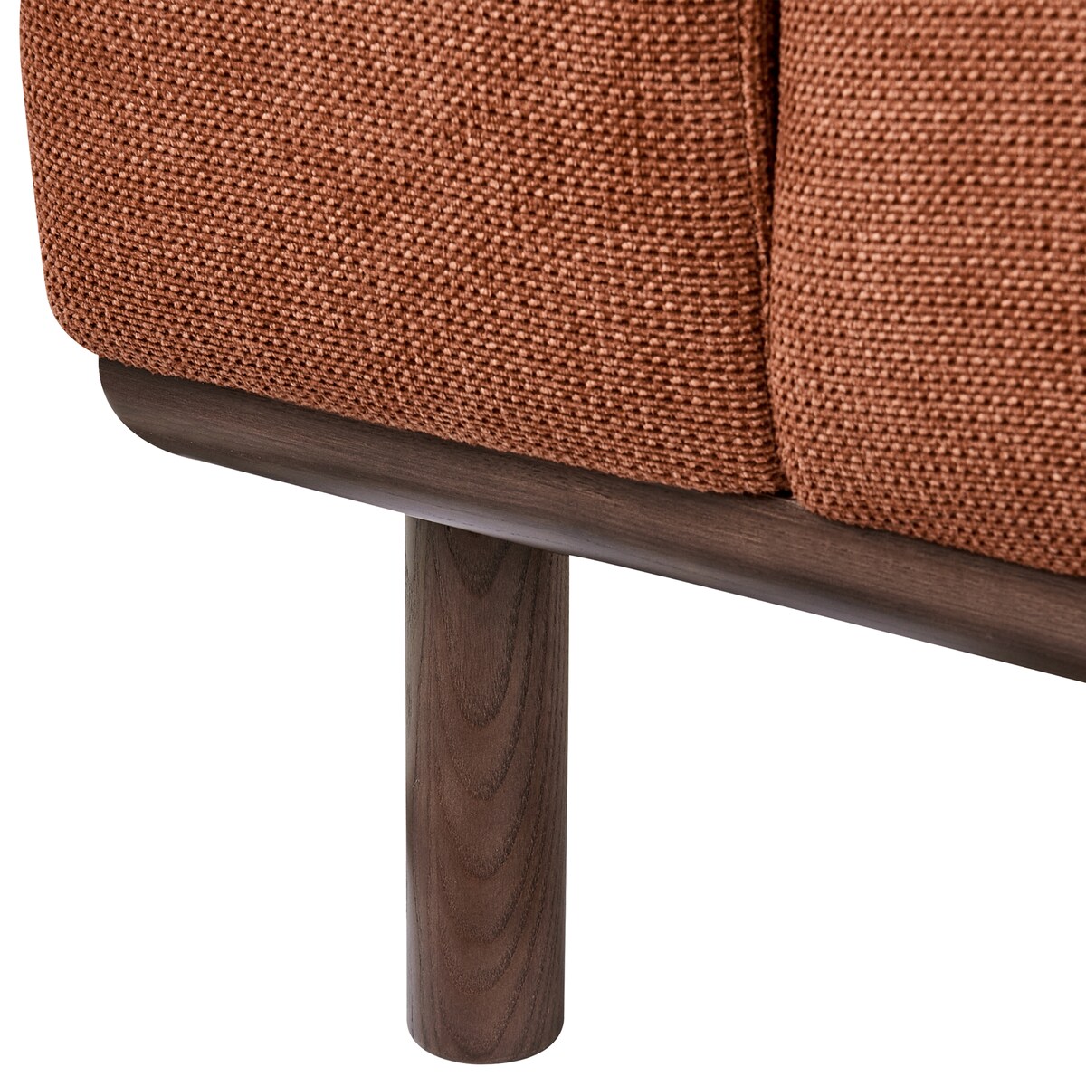 Sofa dla 2 osób LAURILA Złoty brąz