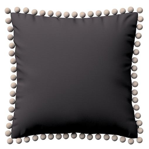 Poszewka Wera na poduszkę 45x45 Black (czarny)