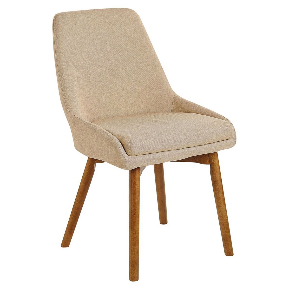 Zestaw 2 krzeseł do jadalni beżowy MELFORT
