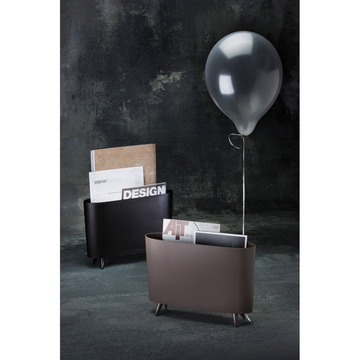 Gazetnik MILANO, kosz na gazety, KOZIOL