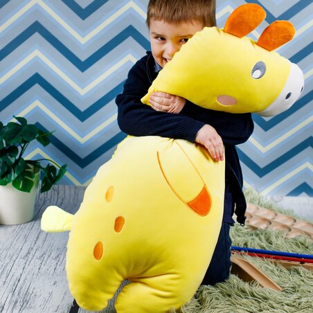 InnoGIO GIOplush Żyrafa Tobia Maskotka Poduszka 75 cm