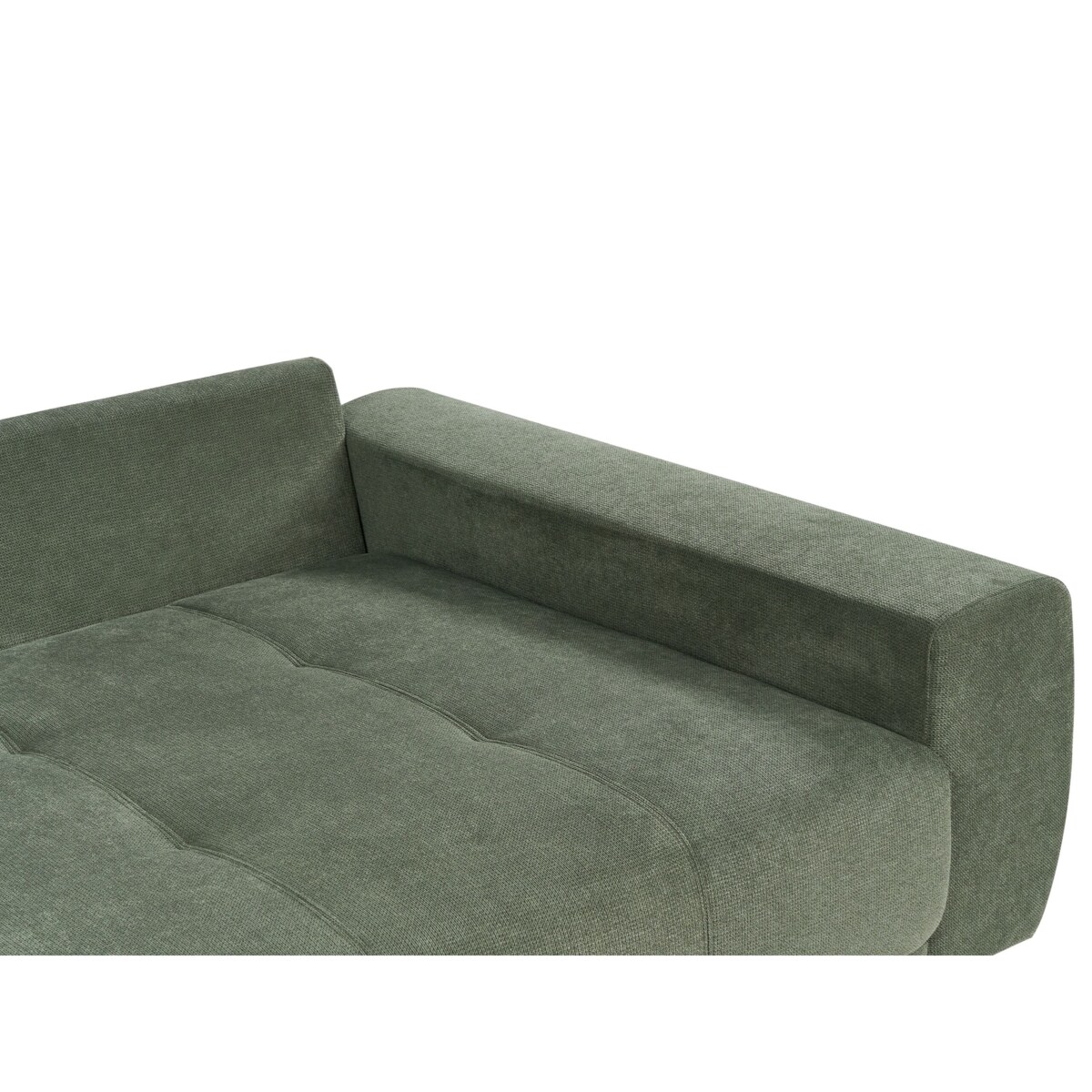 Sofa 4-osobowa ciemnozielona TORPO