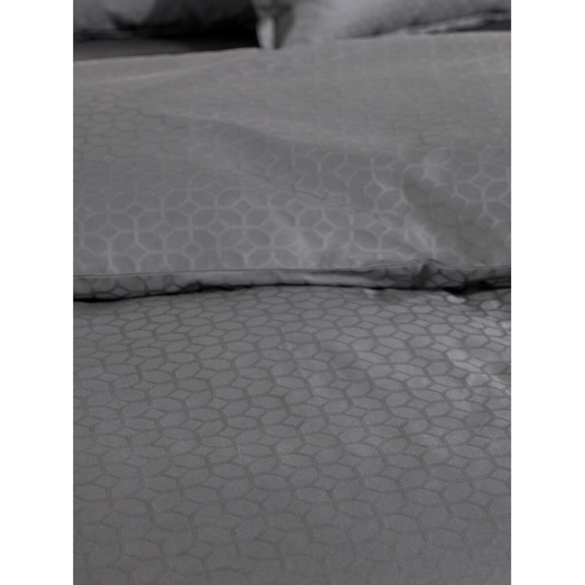 Poszwa na kołdrę Home by Tempur® Luxe Jacquard Cotton 135/140x200 Antracyt