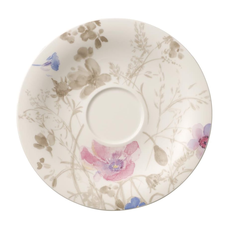 Spodek do filiżanki śniadaniowej Mariefleur Gris, 19 cm, Villeroy & Boch