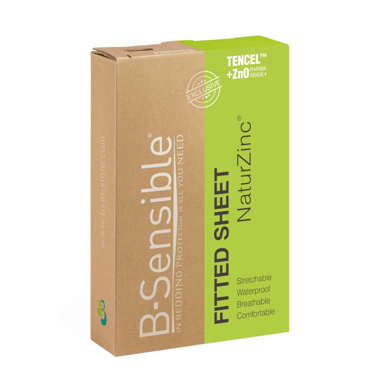 Ochraniacz wodoodporny NaturZinc B-Sensible 160x200 cm Tak Standard (13-25 cm)